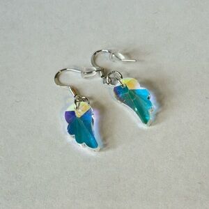 Iridescent Wing Earrings